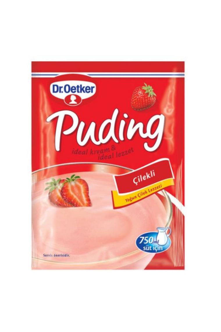 Dr. Oetker Çilekli Puding 120 gr