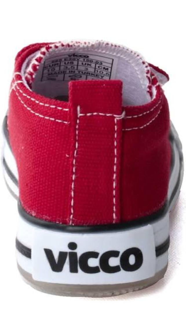 Vicco 925.B20Y.150-03 Kırmızı Kız Çocuk Günlük Ayakkabı