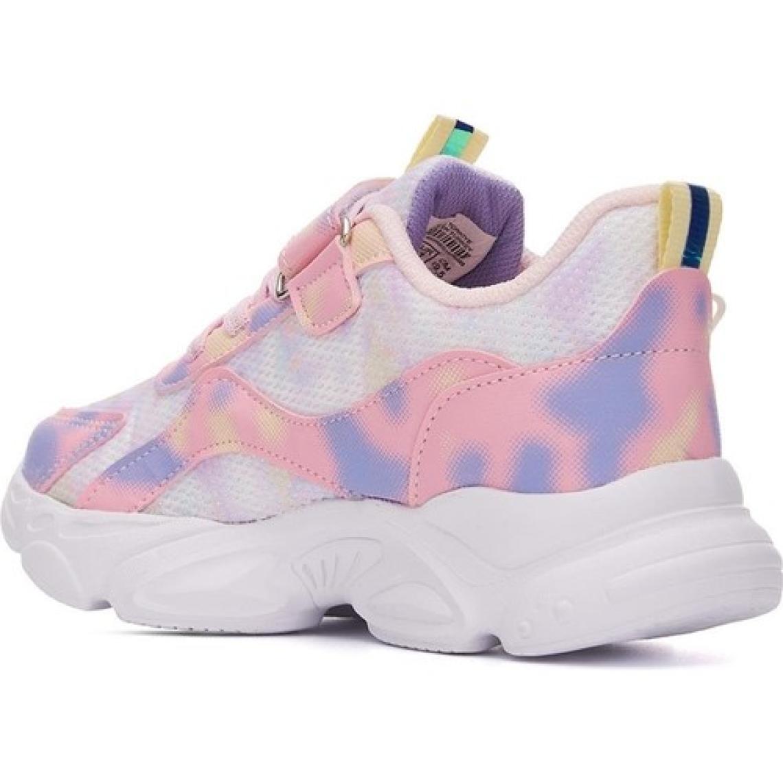 Albishoes Kız Çocuk Hafif Rahat Yazlık Cırt Cırtlı Kız Günlük Çocuk Sneaker Spor Ayakkabı