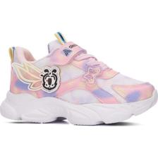 Albishoes Kız Çocuk Hafif Rahat Yazlık Cırt Cırtlı Kız Günlük Çocuk Sneaker Spor Ayakkabı