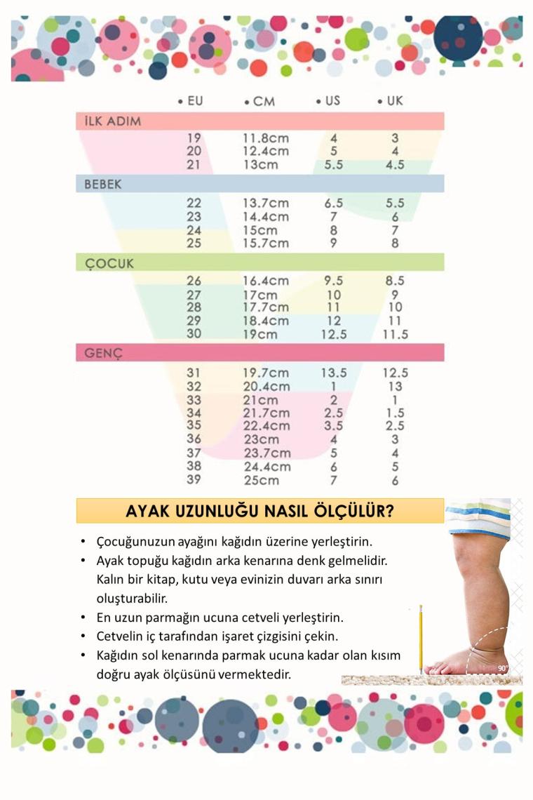 Vicco 950.B21K225 Anka Bebe Çocuk Ayakkabı