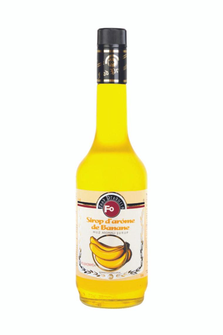 Muz Aromalı Meyve Ve Kokteyl Şurup 700 Ml.
