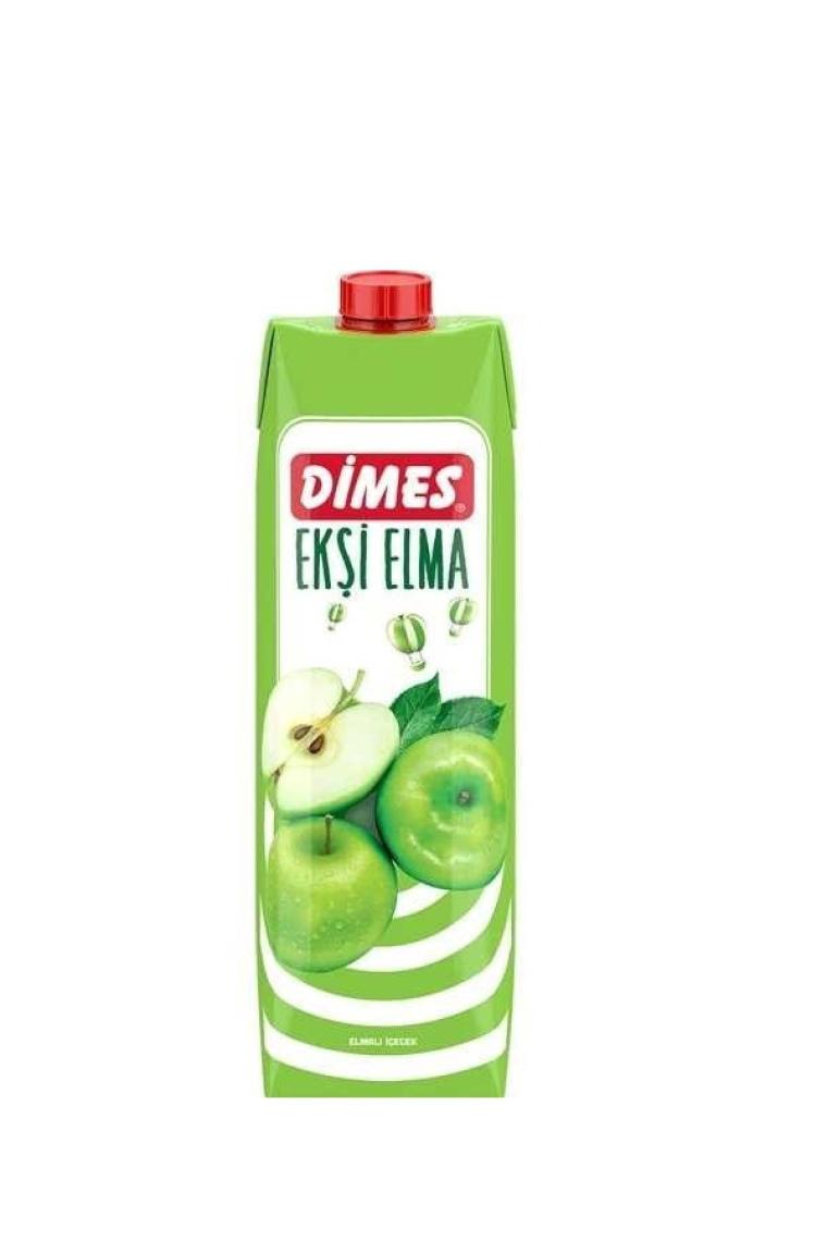 Dimes Ekşi Elma Meyve Suyu 1 lt