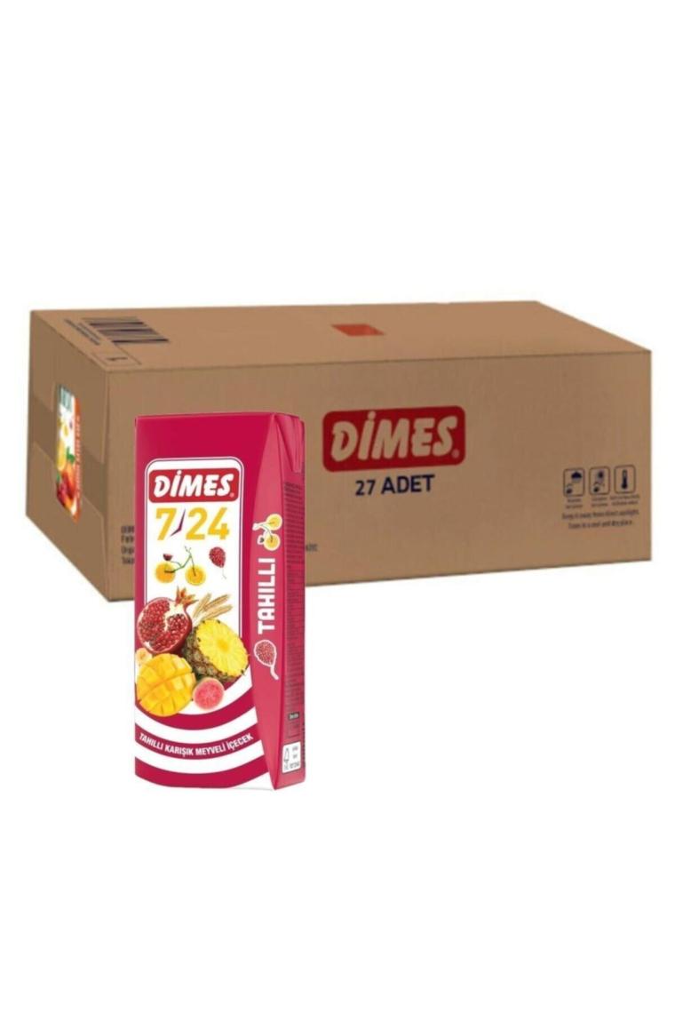 7/24 Tahıllı Karışık Meyve Suyu 200 Ml X 27 Adet