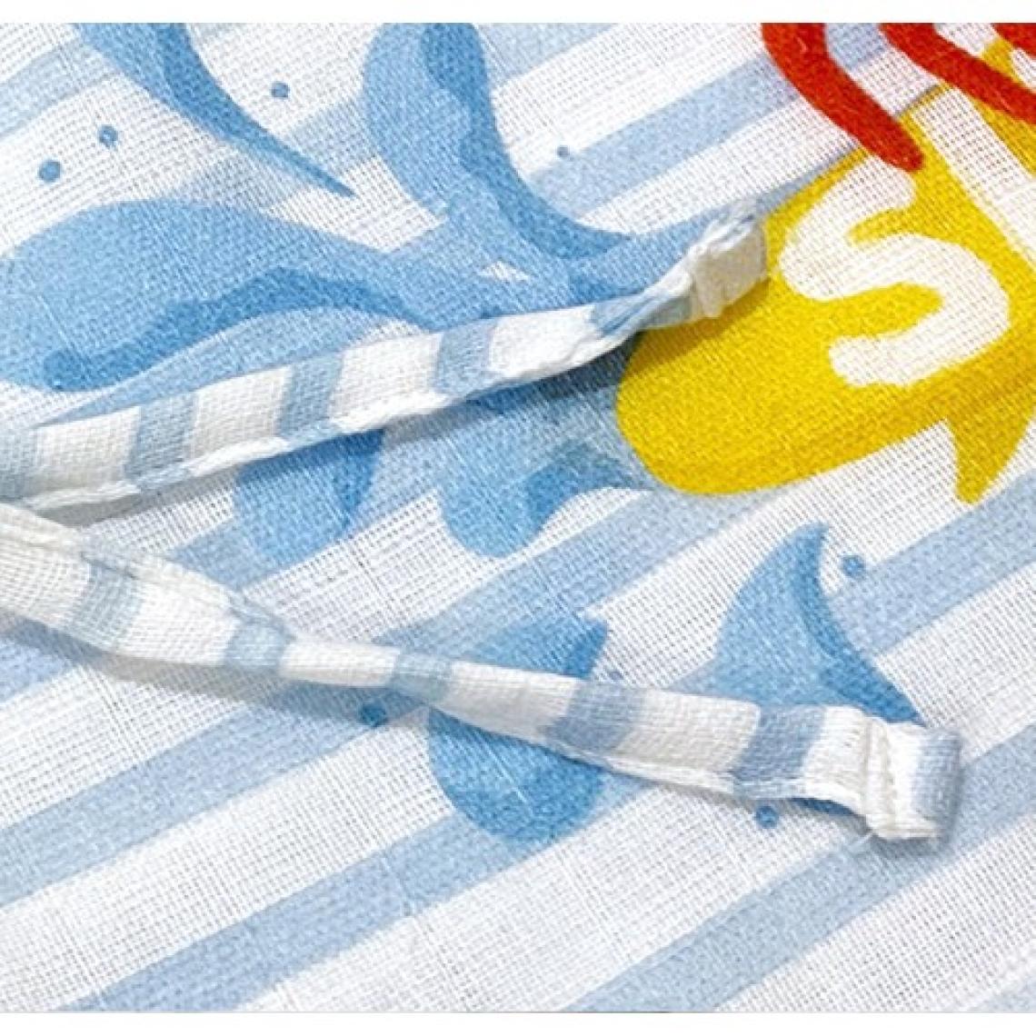 Casadora Baby Surfer Crab %100 Pamuk Bebek / Çocuk Müslin Panço