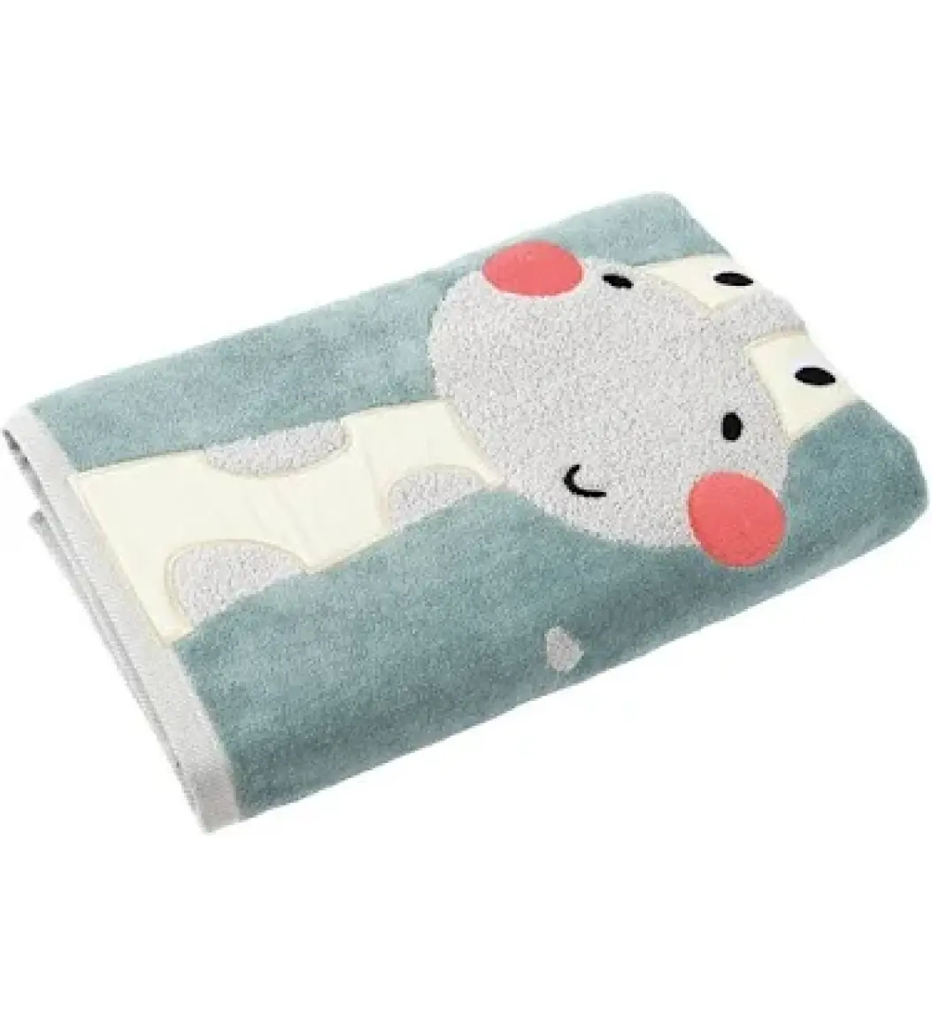 Casadora Baby Zürafa Desenli Velur Havlu - 70 x 140 cm