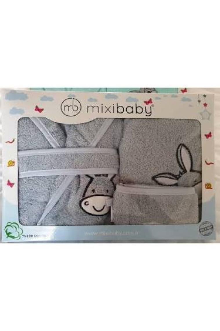 Mixi Baby Bebek Bornoz Seti