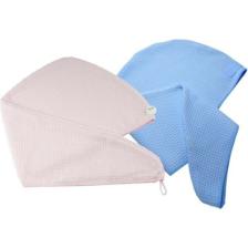 Silva Mikrofiber 2’li Saç Bonesi Pembe-Mavi