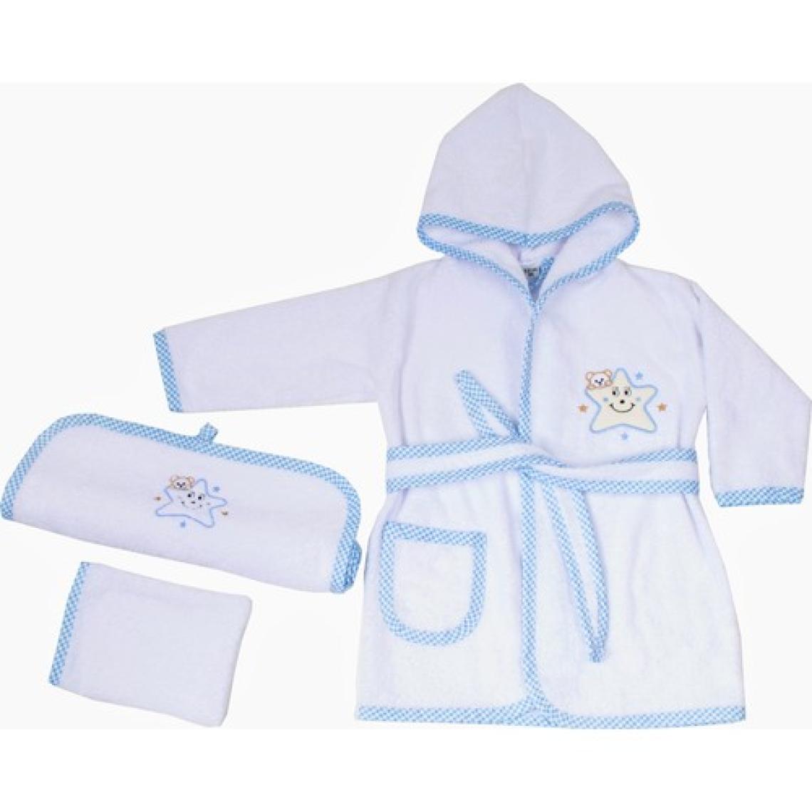 Nazbaby Bebek Bornozu (Üçlü)