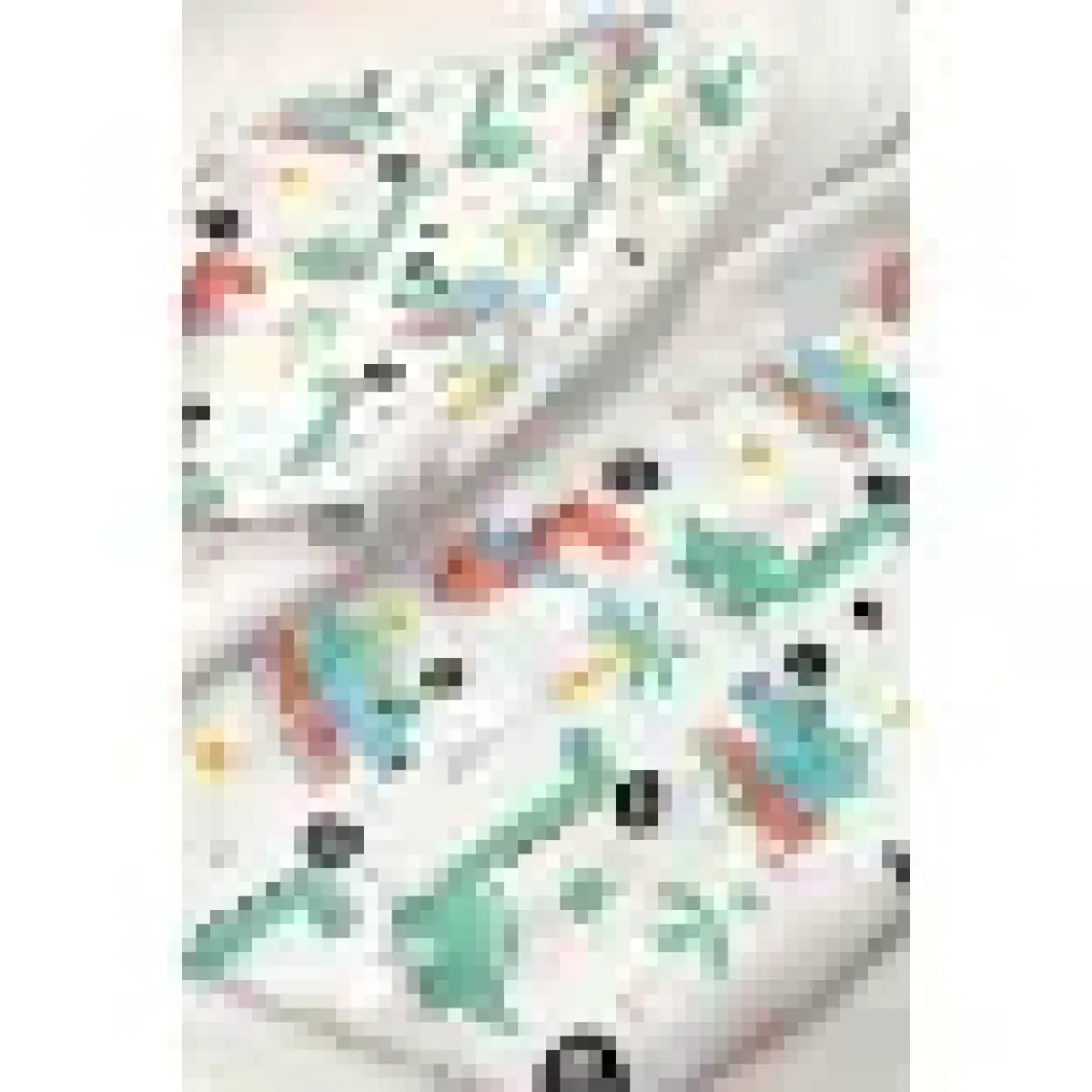 Vevien Home Dino Dijital Baskılı Çocuk Bornozu 11-12 Yaş