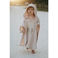 Ohlala Koala Vanilla Kapüşonlu Panço & Bornoz Bebek-Çocuk 1-5 Yaş
