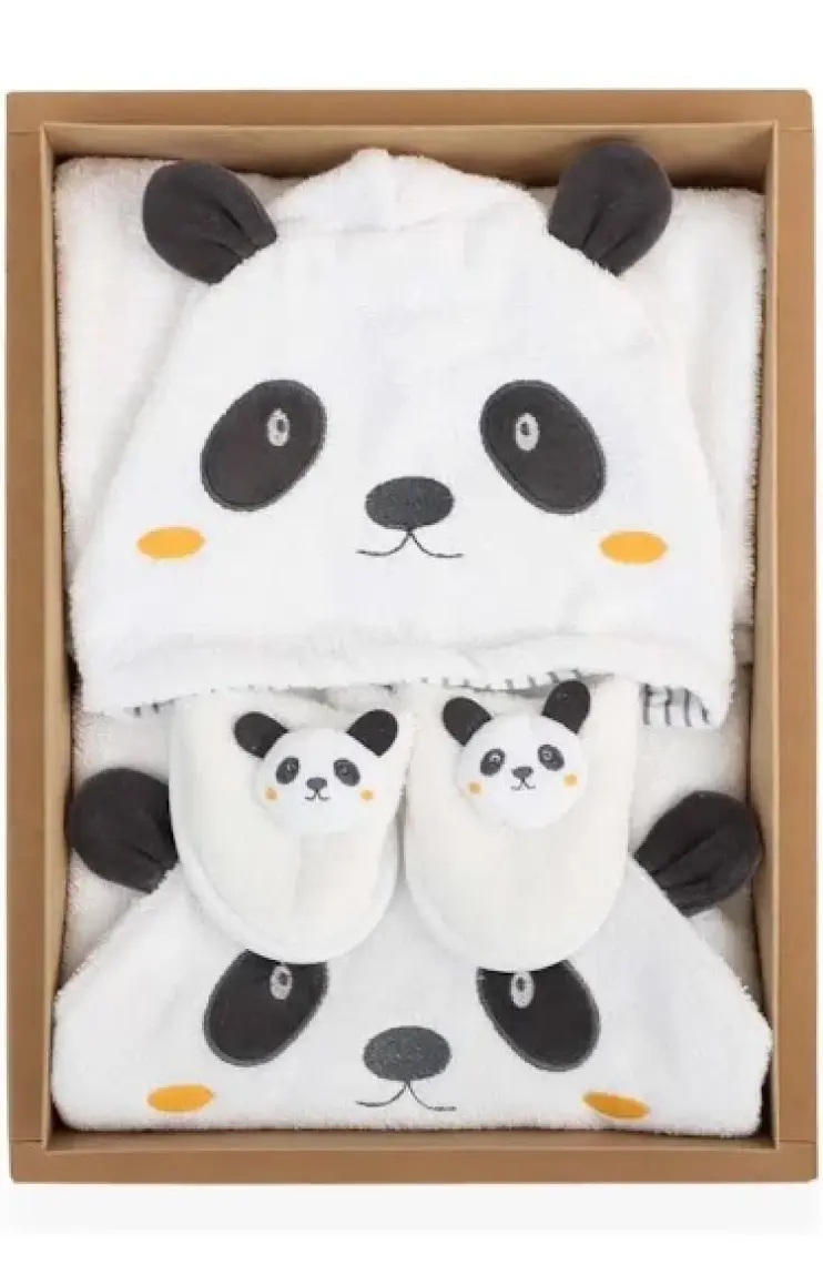 Bebitof Bebek Bornoz Seti 30037