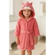 Angeltouch Bornoz Figürlü Pembe