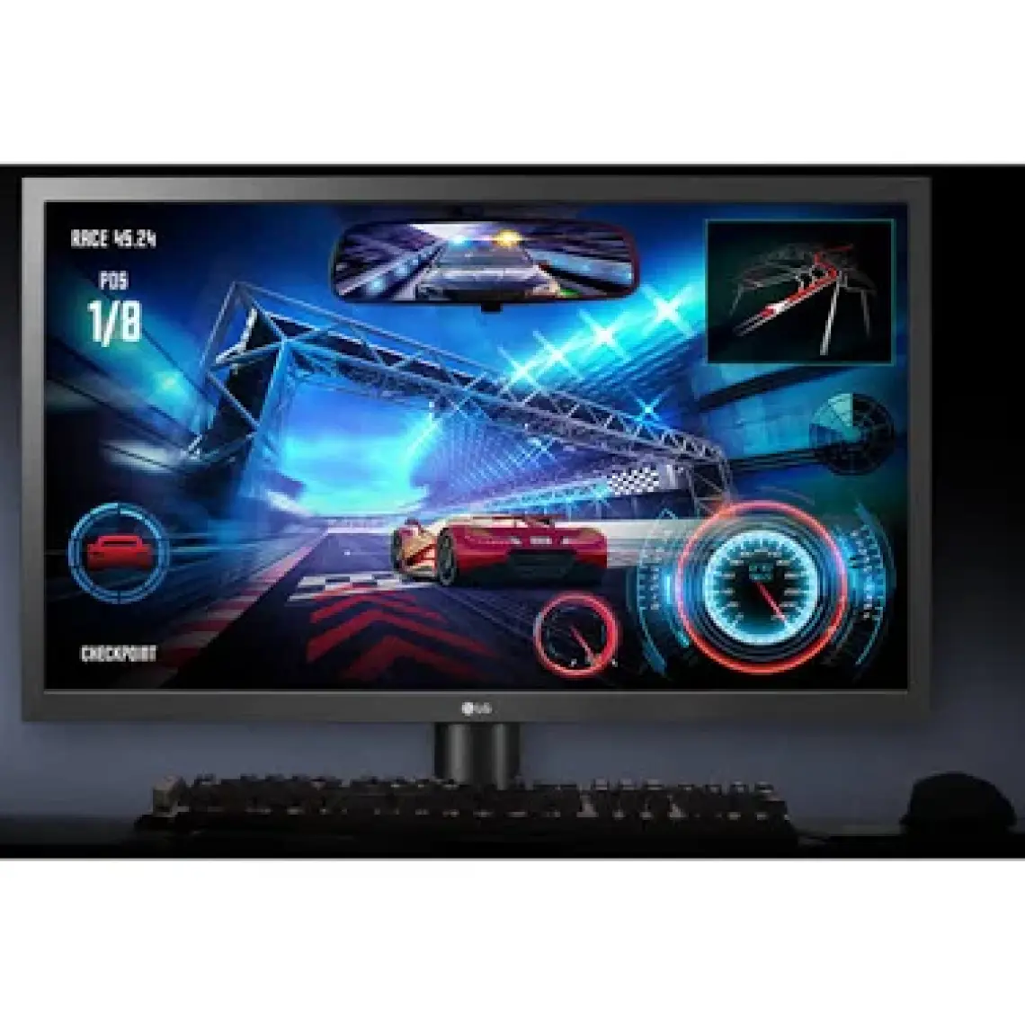 LG 24GL650-B 23.6" 144Hz 1ms (HDMI+Display) Freesync Full HD Monitör
