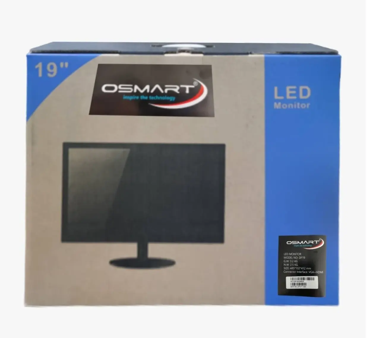 Novacom 19" NVC-LED19A VGA+HDMI +LALE Monitör