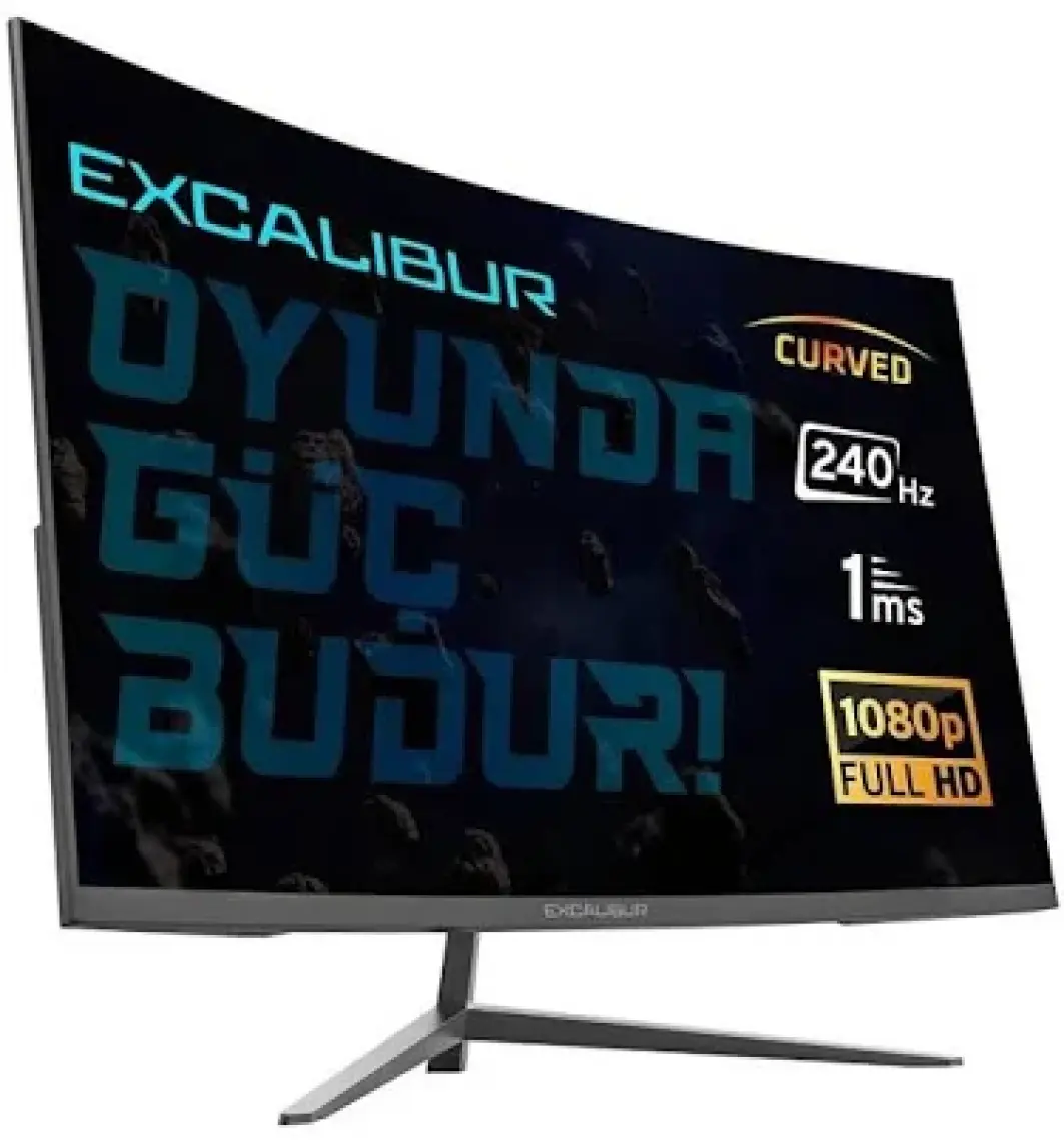 Casper Excalibur M.E315FHD-G 31.5" 260HZ 1MS 400NIT (HDMI+Display) Curved Freesync + G-Sync FHD Monitör
