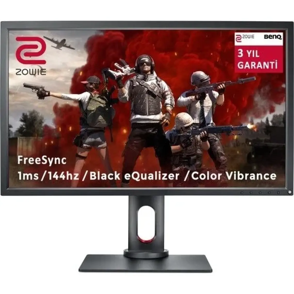 BenQ Zowie XL2731 27" 144Hz 1ms (DVI-DL+HDMI+Display) FreeSync Full HD TN Espor Oyun Monitörü
