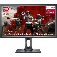BenQ Zowie XL2731 27" 144Hz 1ms (DVI-DL+HDMI+Display) FreeSync Full HD TN Espor Oyun Monitörü