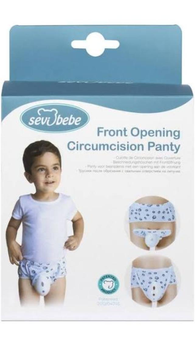 Sevi Bebe Önden Açılır Sünnet Külodu