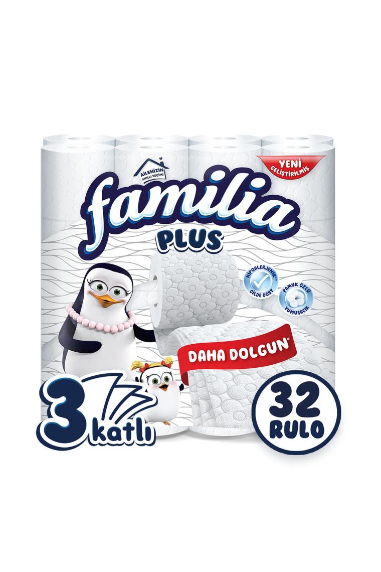 Familia Plus 3 Katlı 32'li Tuvalet Kağıdı
