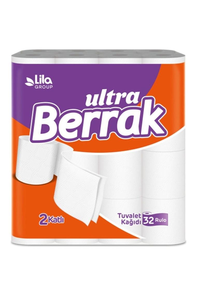 Berrak 2 Katlı 32'li Tuvalet Kağıdı