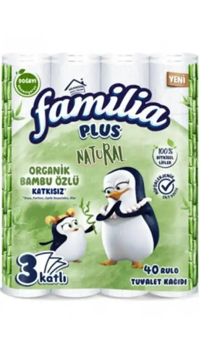 Familia Plus Natural 40'lı Tuvalet Kağıdı