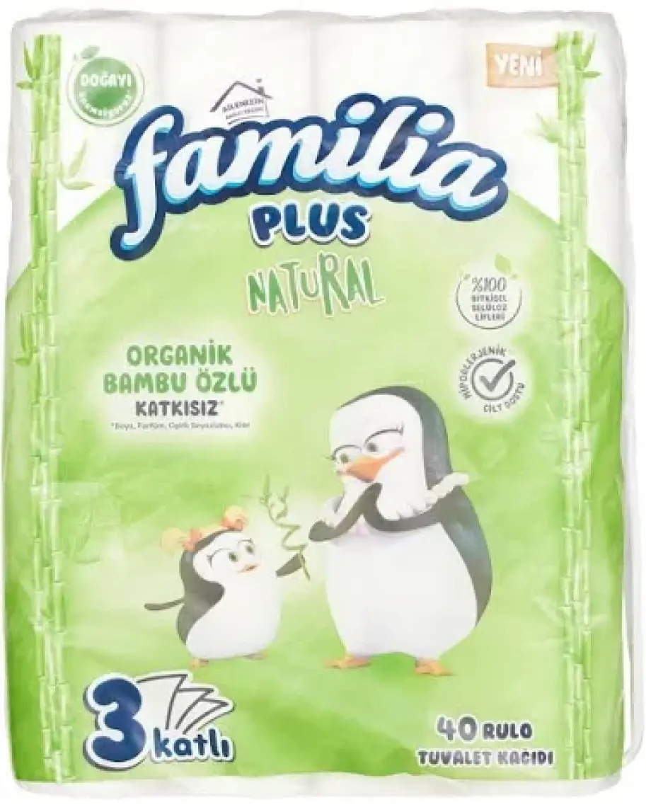 Familia Plus Natural 40'lı Tuvalet Kağıdı