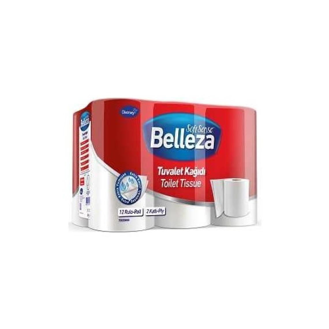 Belleza Standart 2 Katlı 12'li Tuvalet Kağıdı