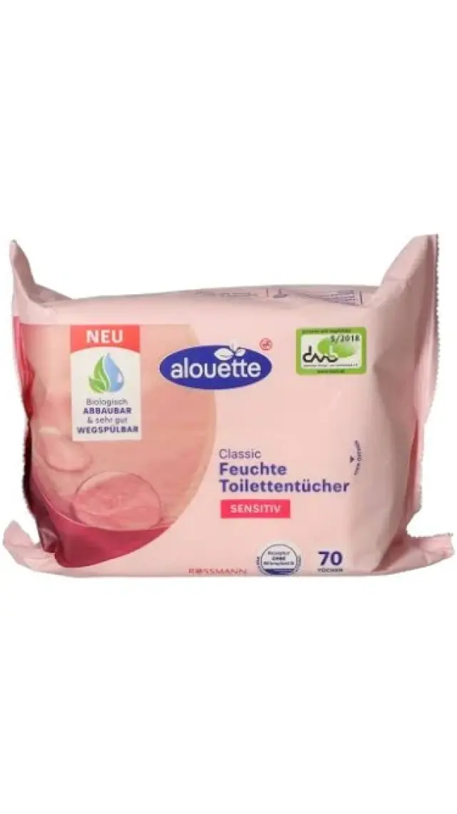 Alouette Islak Tuvalet Kağıdı  70'li Aloe Veralı