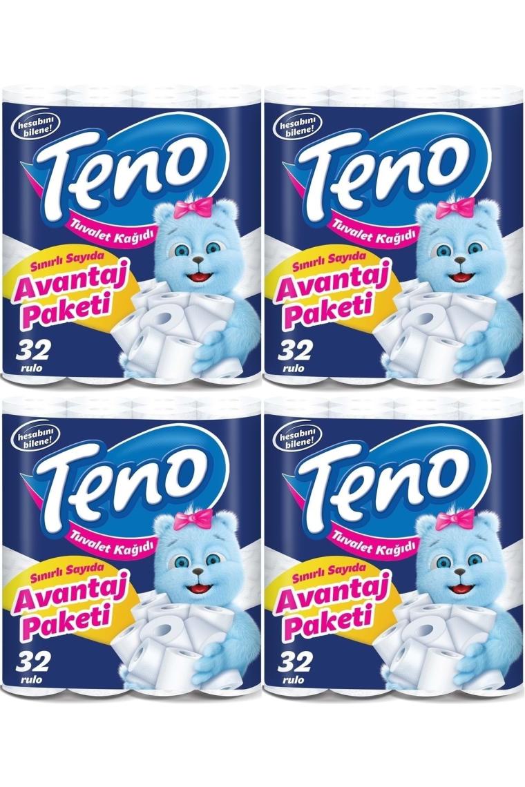 Ultra Tuvalet Kağıdı Çift Katlı 128 Li Set (4pk*32) (avantaj Pk Serisi)