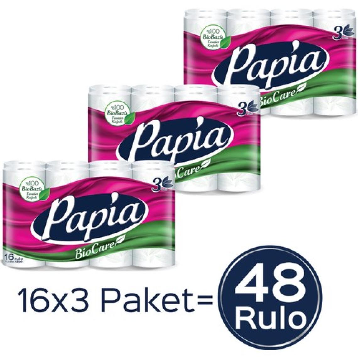 Papia BioCare 48'li Tuvalet Kağıdı