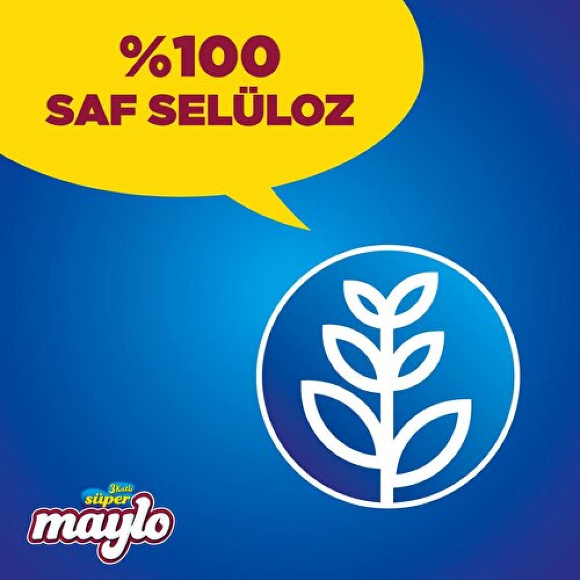 Maylo 3 Katlı 64'lü Tuvalet Kağıdı
