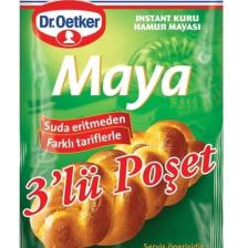 Kuru Maya 10 gr 3'lü Paket