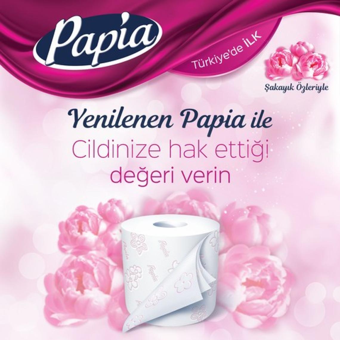 Papia Egzotik Parfümlü 16'lı Tuvalet Kağıdı