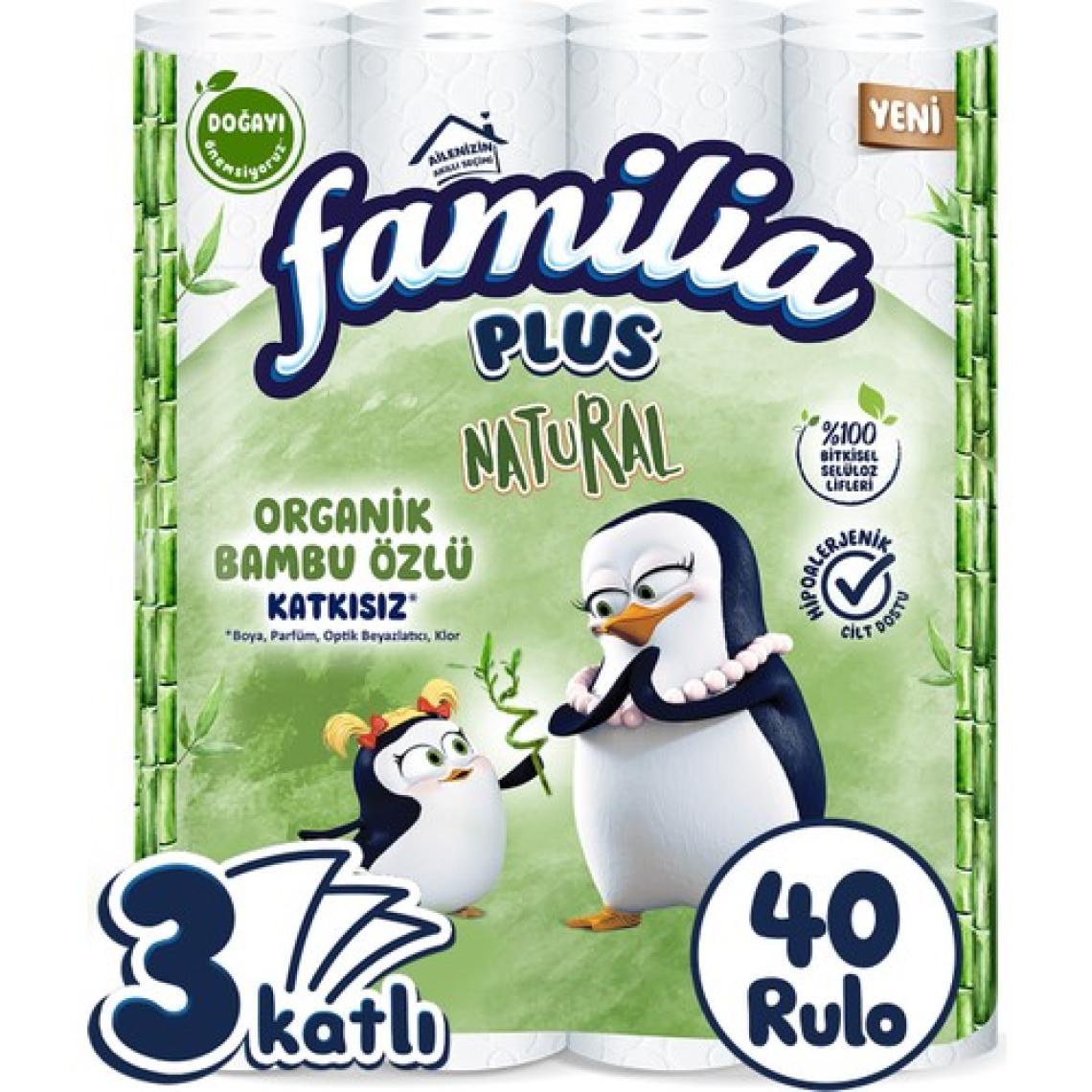 Familia Plus Natural 40'lı Tuvalet Kağıdı