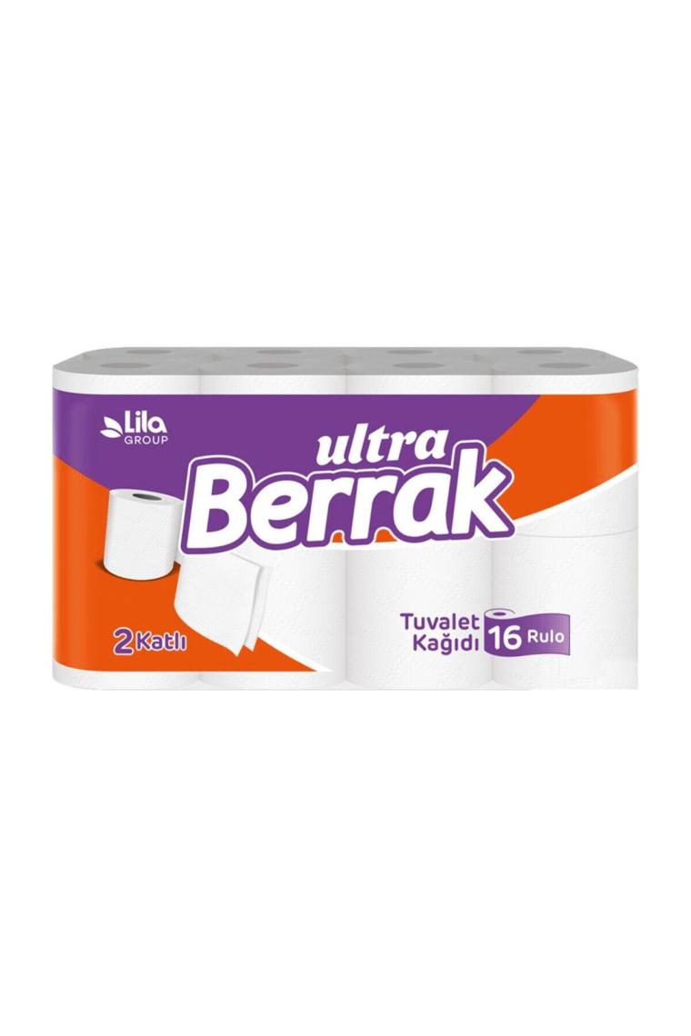 Berrak 2 Katlı 16'lı Tuvalet Kağıdı
