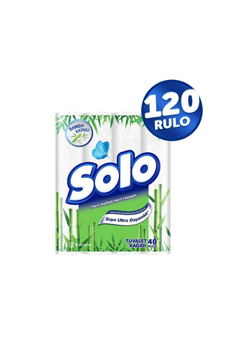 Solo Bambu Katkılı 120'li Tuvalet Kağıdı