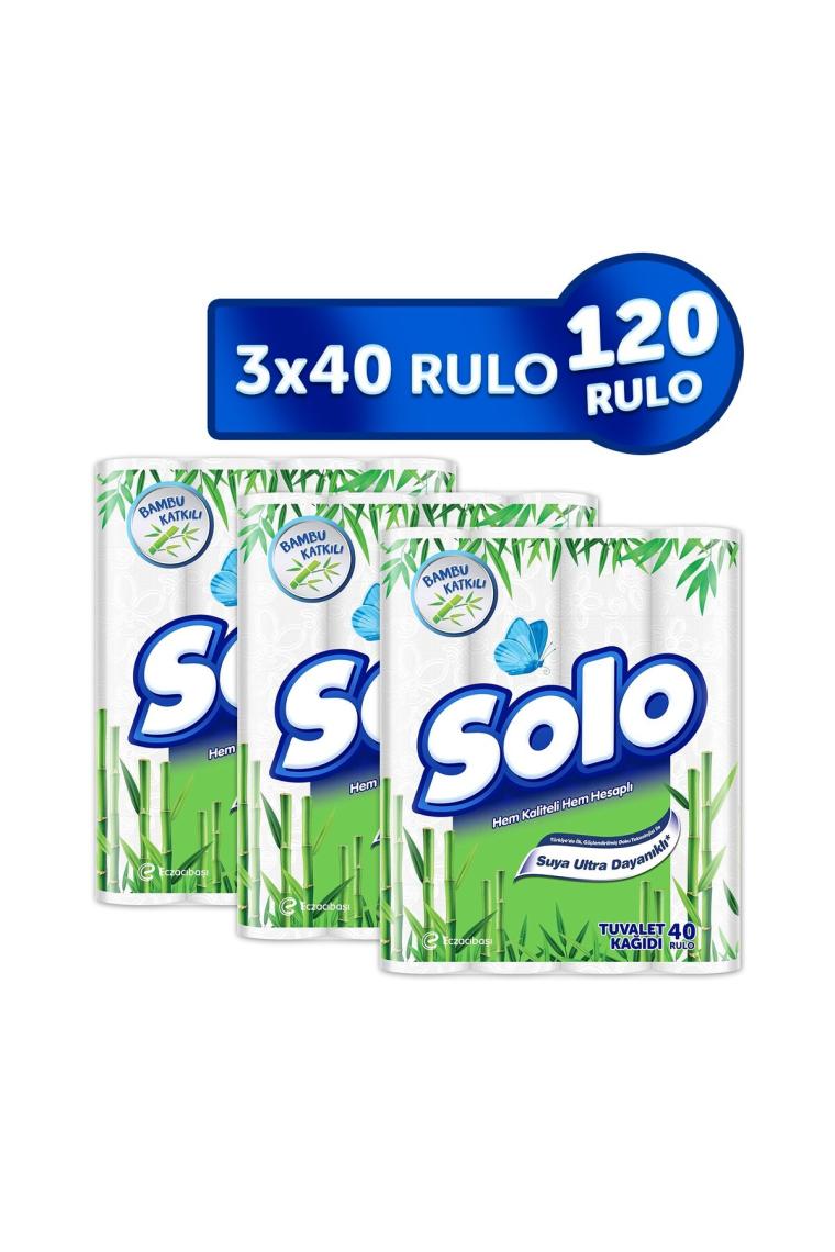 Solo Bambu Katkılı 120'li Tuvalet Kağıdı