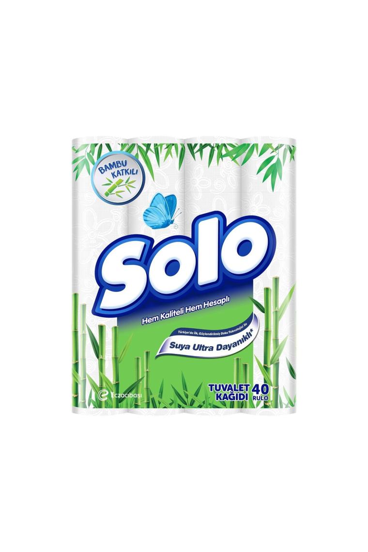 Solo Bambu Katkılı 120'li Tuvalet Kağıdı