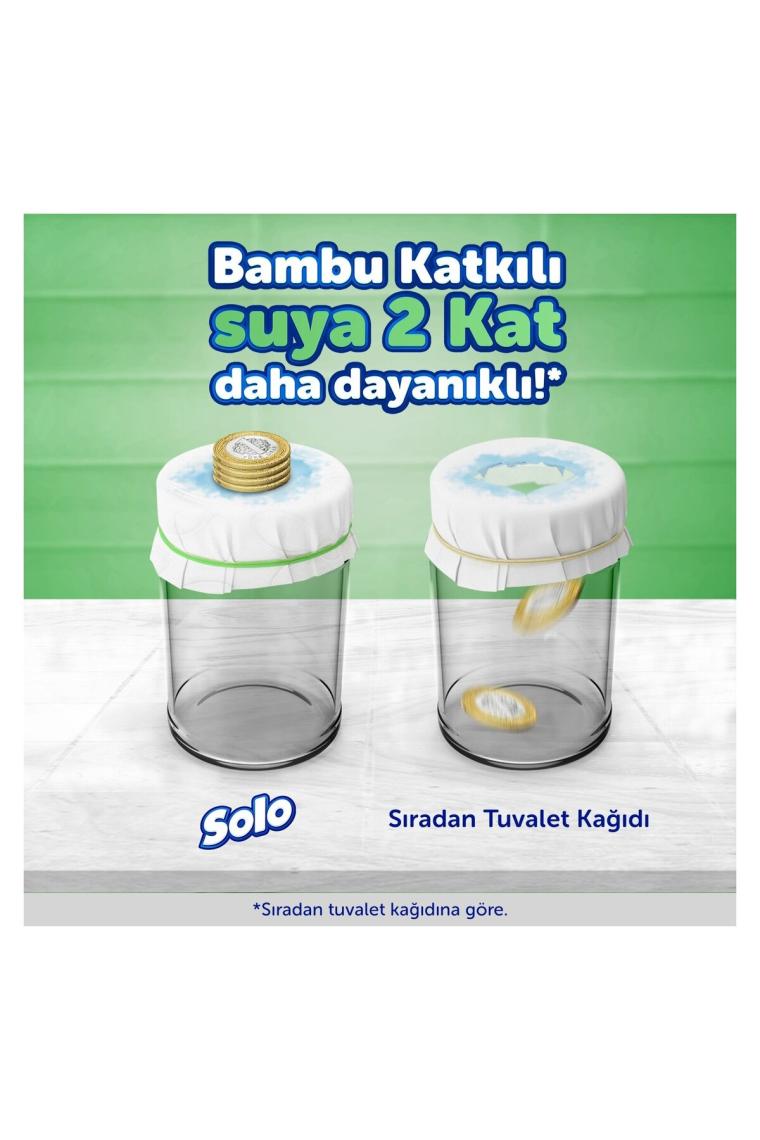 Solo Bambu Katkılı 120'li Tuvalet Kağıdı