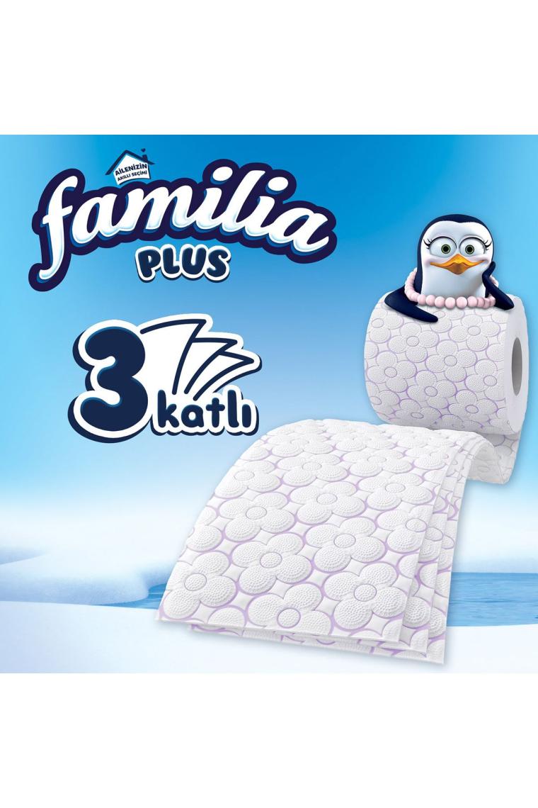 Familia Plus Parfümlü Tuvalet Kağıdı 96 Rulo (32 Rulo x 3 Paket)