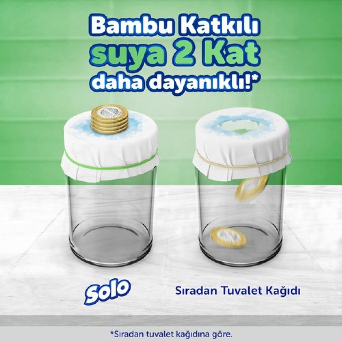 Solo Bambu Katkılı 40'lı Tuvalet Kağıdı