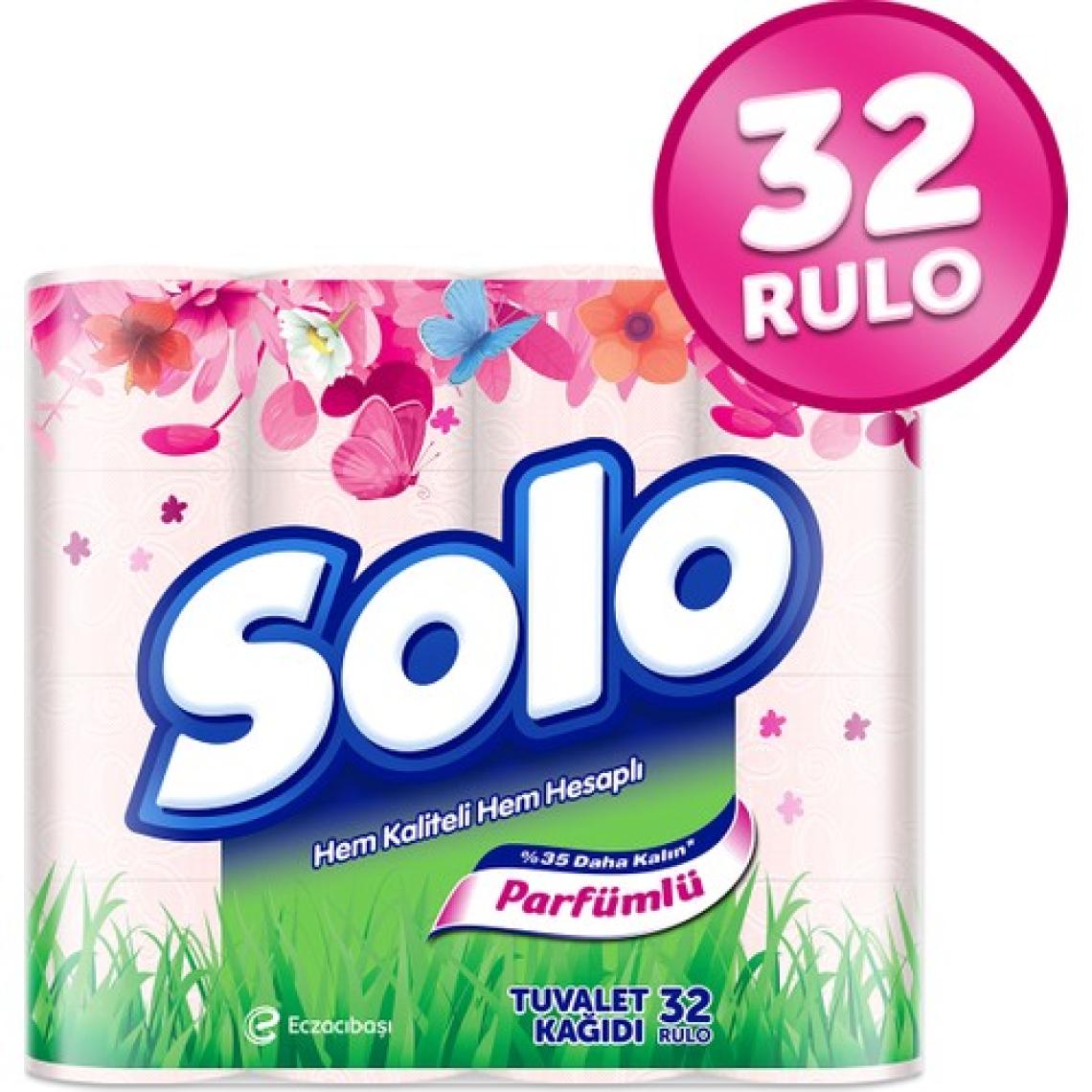 Solo 3 Katlı Büyülü Düşler Kokulu Tuvalet Kağıdı 32'Li Ekonomik Aile Paketi – Yumuşak Ve Dayanıklı