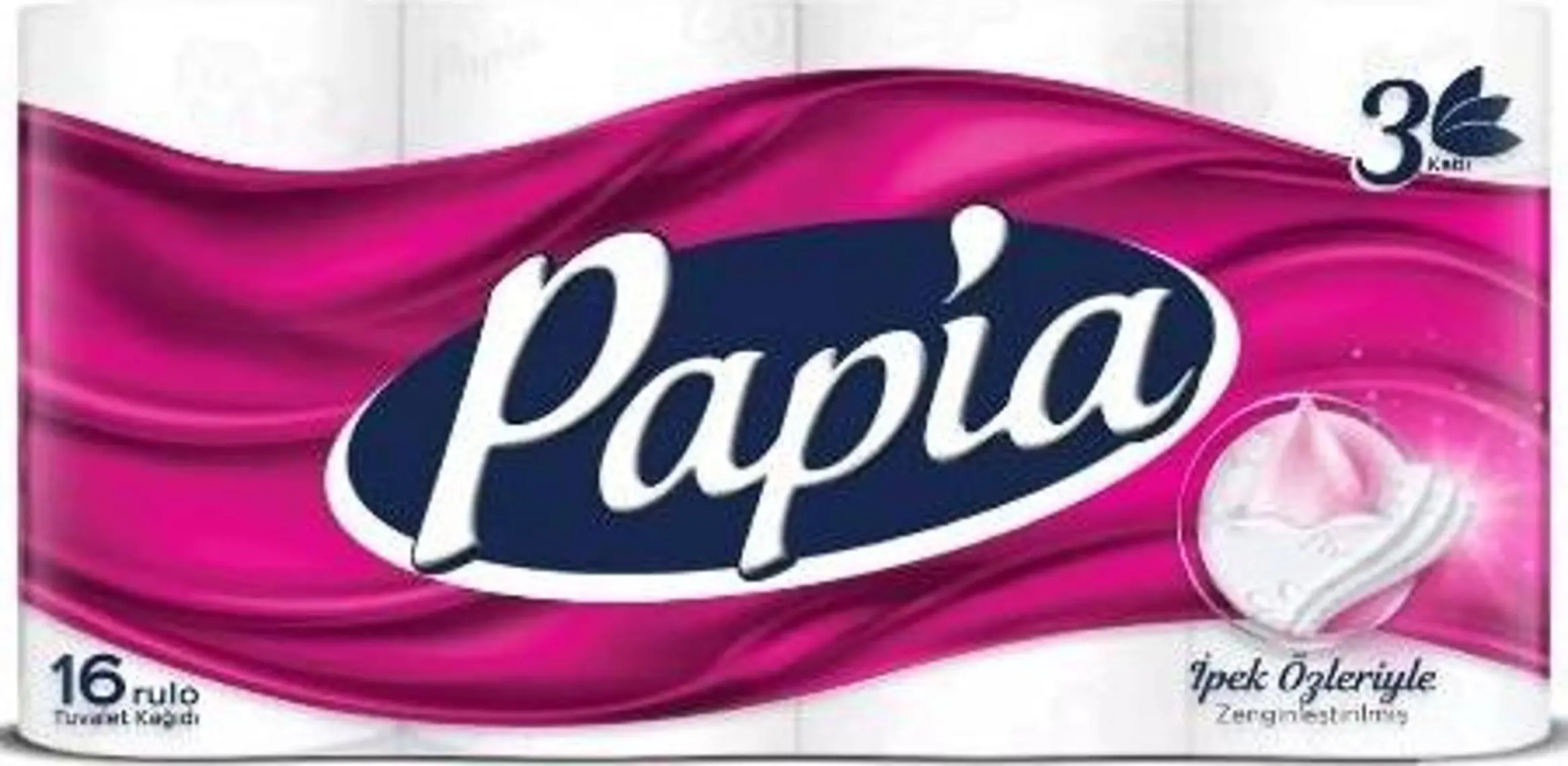 Papia 3 Katlı Tuvalet Kağıdı 16 Rulo – Cilde Nazik, Parfümsüz, Yüksek Emicilik Ve Ekstra Yumuşak Dokunuş