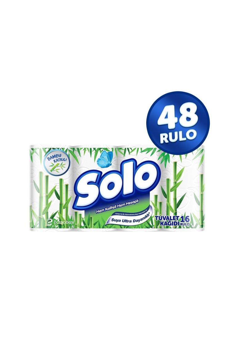 Solo Bambu Katkılı 48'li Tuvalet Kağıdı