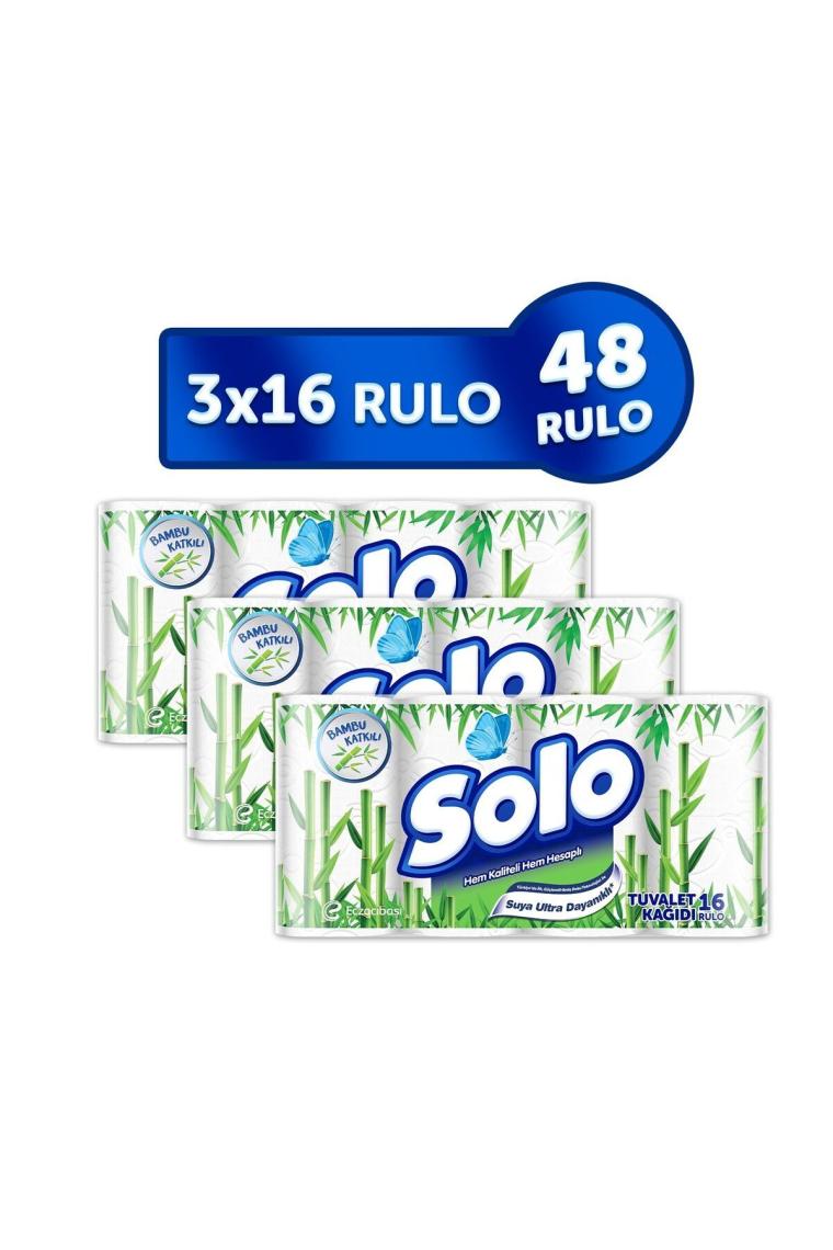 Solo Bambu Katkılı 48'li Tuvalet Kağıdı
