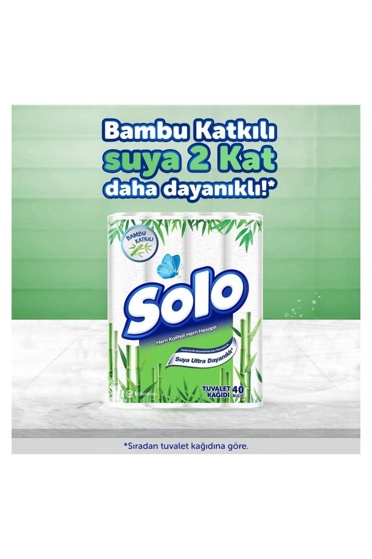 Solo Bambu Katkılı 48'li Tuvalet Kağıdı