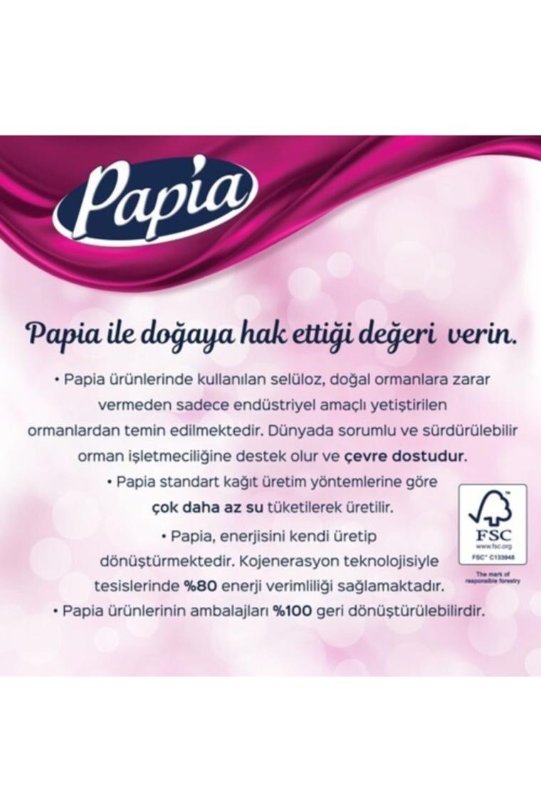 Papia 3 Katlı 96'lı Tuvalet Kağıdı