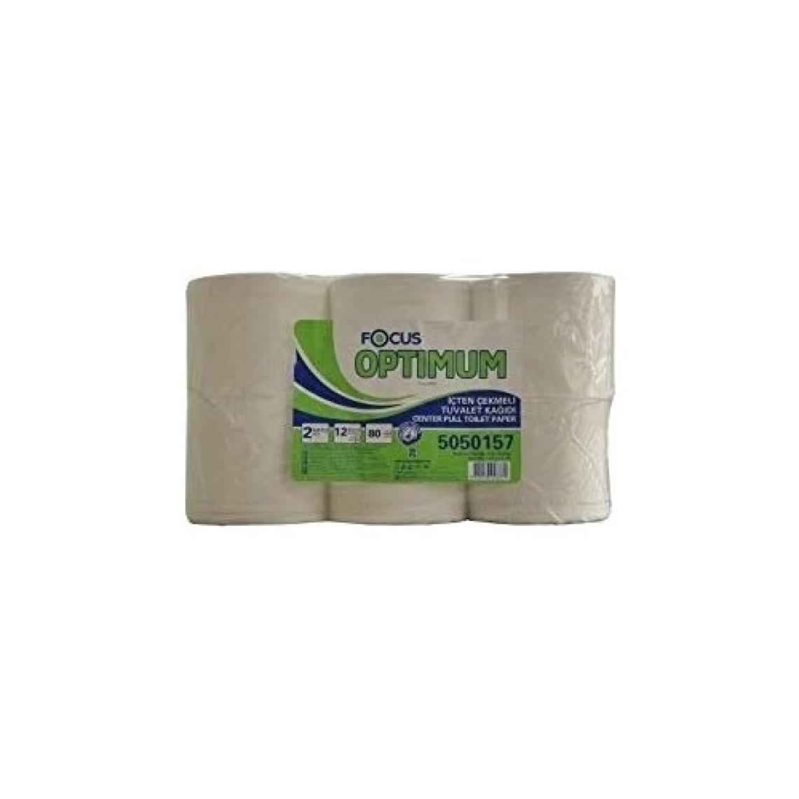 İçten Çekmeli Tuvalet Kağıdı 12 x 80 Metre 4 kg Rulo Eni 11.6