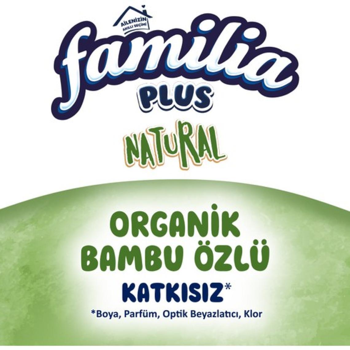 Familia Plus Natural Tuvalet Kağıdı 48 Rulo (16 Rulo x 3 Paket)